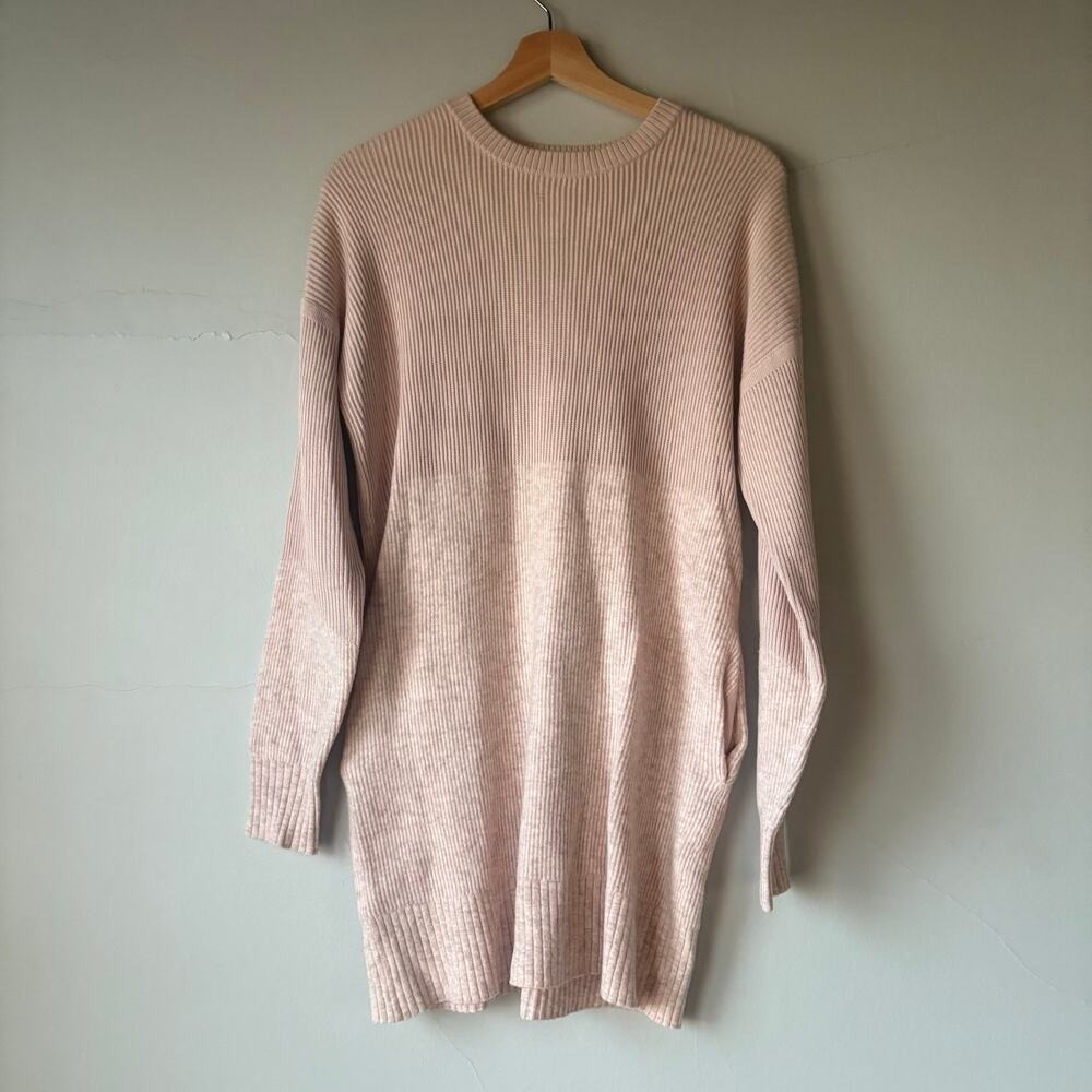 Lululemon Restful‎ Intention Light Pink Knit Sweater | Large (Estimated) - Picture 6 of 8